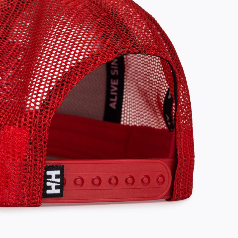Baseball cap Helly Hansen Hh Trucker ignite orange 4