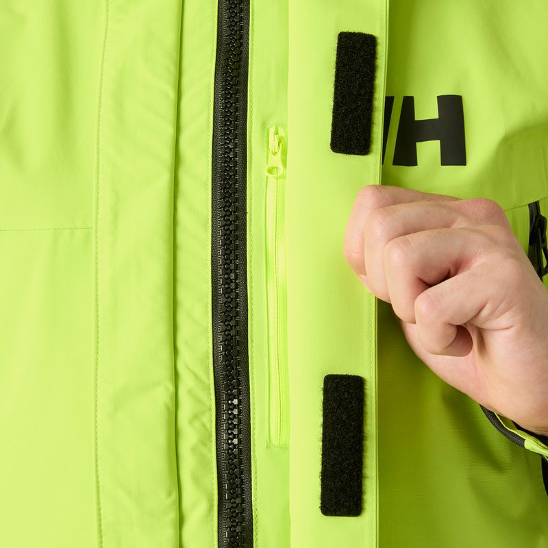 Men's sailing jacket Helly Hansen Skagen Offshore luminous green 6