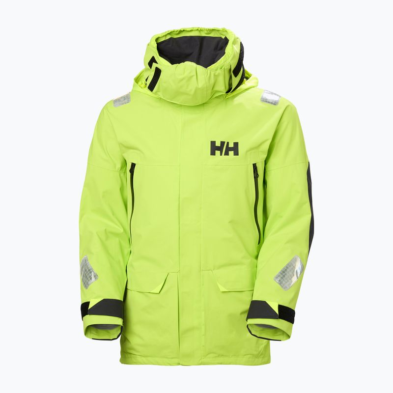 Men's sailing jacket Helly Hansen Skagen Offshore luminous green 12