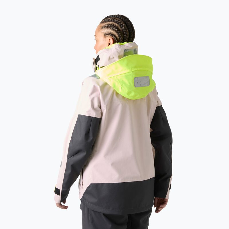 Women's sailing jacket Helly Hansen Skagen Offshore pinkshake 2