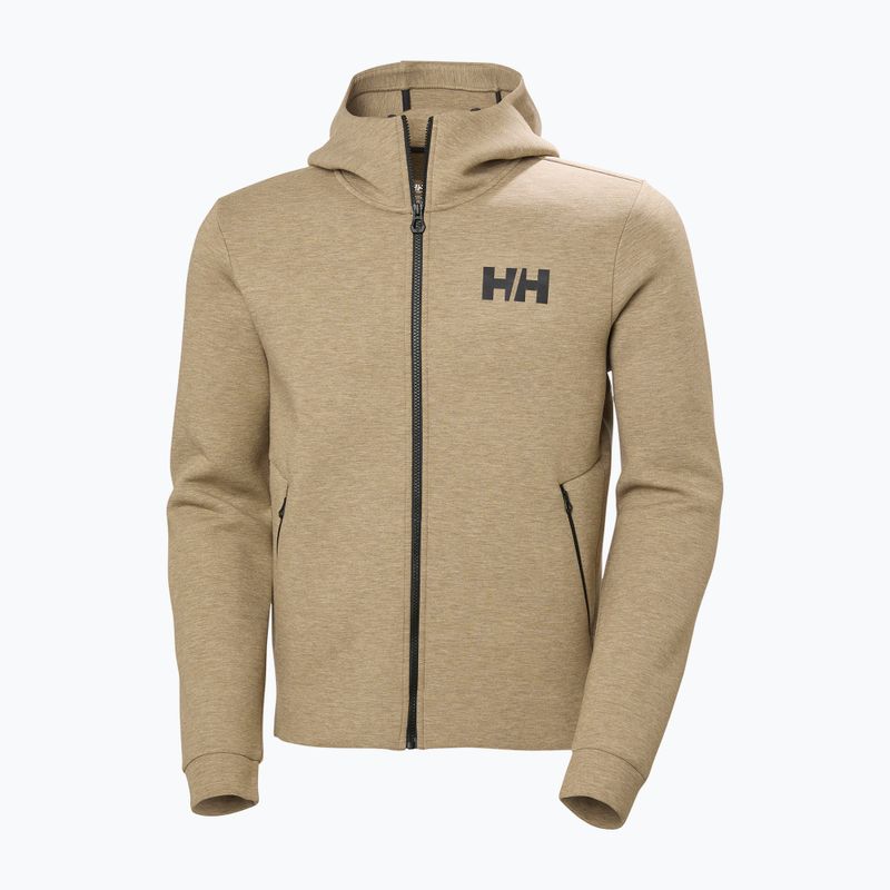 Men's sailing sweatshirt Helly Hansen HP Ocean Full Zip 2.0 sepia melange 5