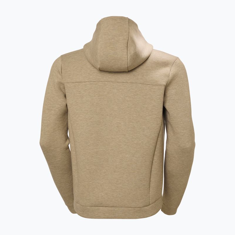 Men's sailing sweatshirt Helly Hansen HP Ocean Full Zip 2.0 sepia melange 6