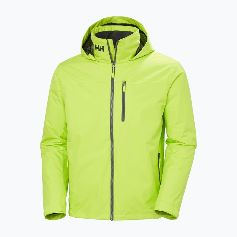 Men's sailing jacket Helly Hansen Crew Hooded Midlayer 2 luminous green 9