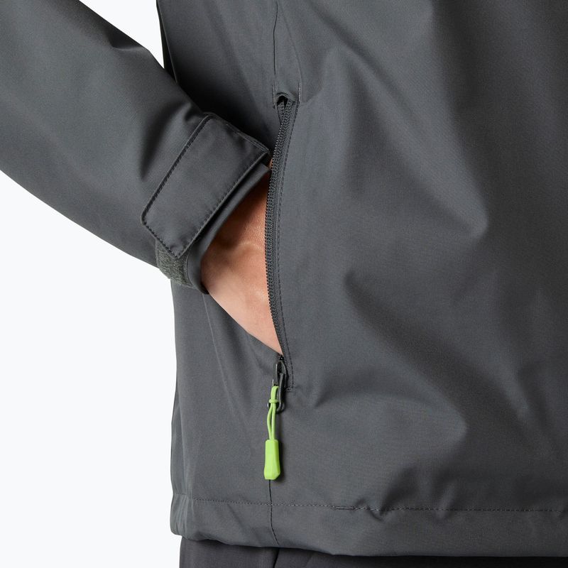 Men's sailing jacket Helly Hansen Crew Hooded Midlayer 2 thunder grey 7