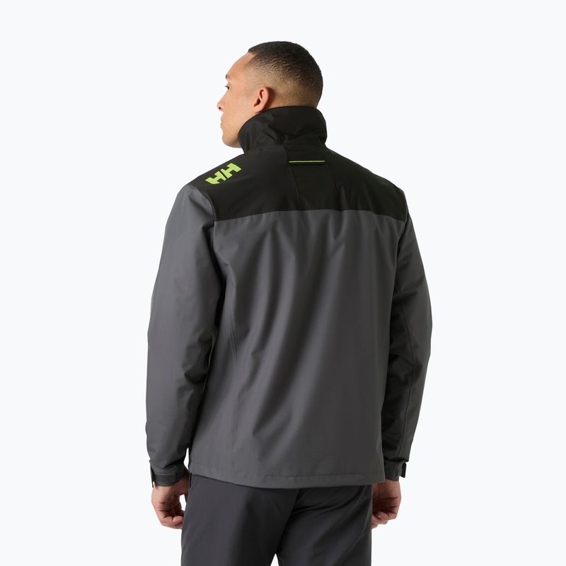 Men's sailing jacket Helly Hansen Crew Midlayer 2 thunder grey 2