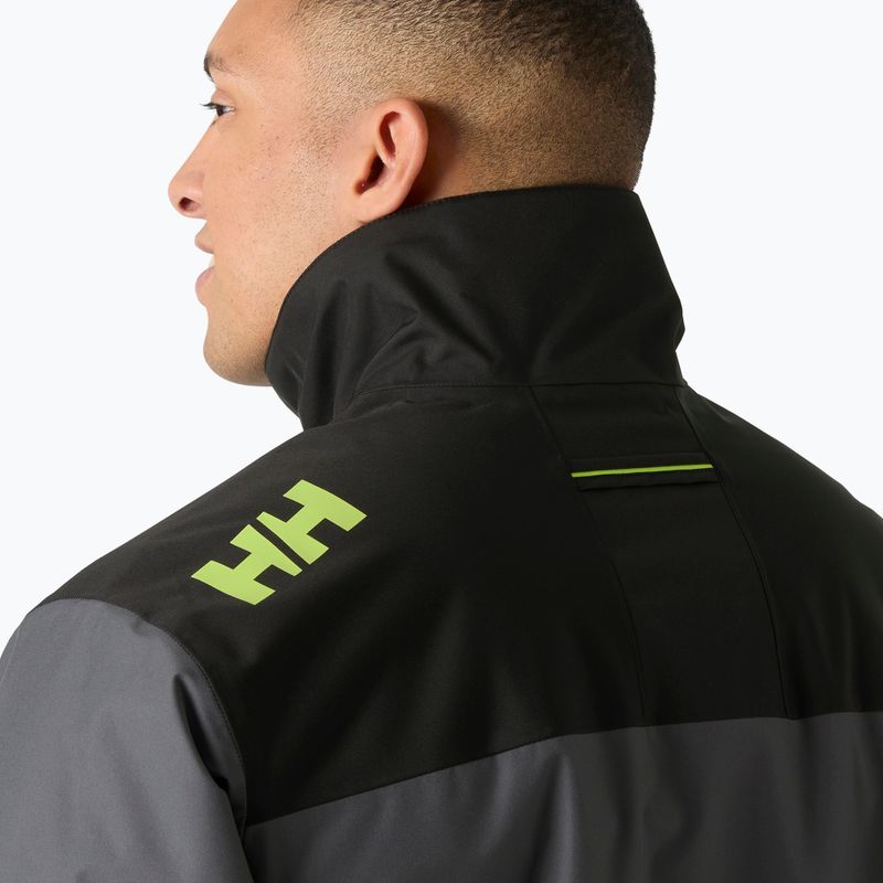 Men's sailing jacket Helly Hansen Crew Midlayer 2 thunder grey 5
