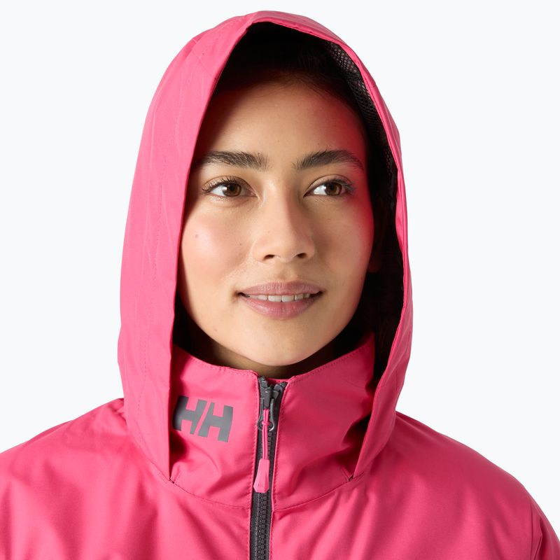 Women's sailing jacket Helly Hansen Crew Hooded Midlayer 2.0 hot pink 3