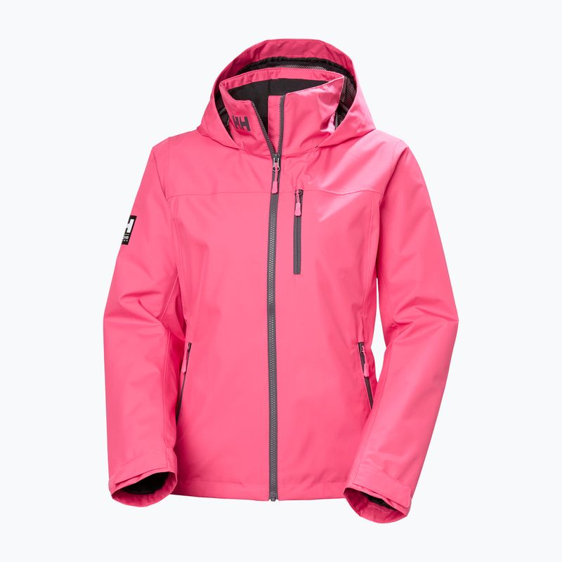 Women's sailing jacket Helly Hansen Crew Hooded Midlayer 2.0 hot pink 8