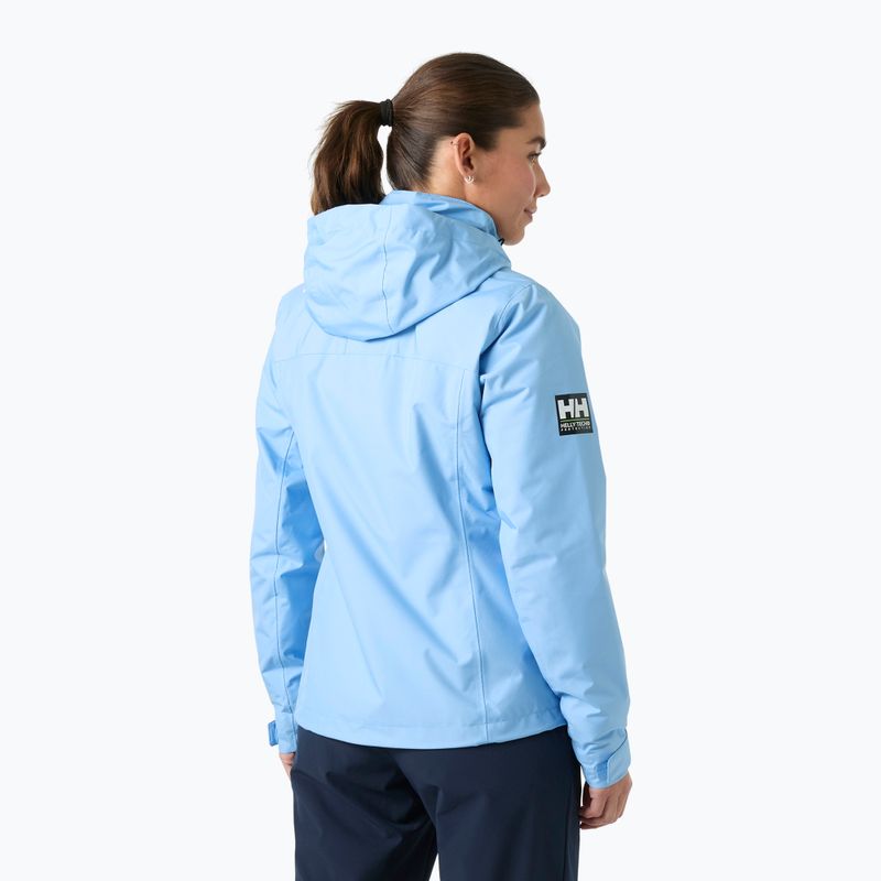 Women's sailing jacket Helly Hansen Crew Hooded Midlayer 2.0 bright blue 2