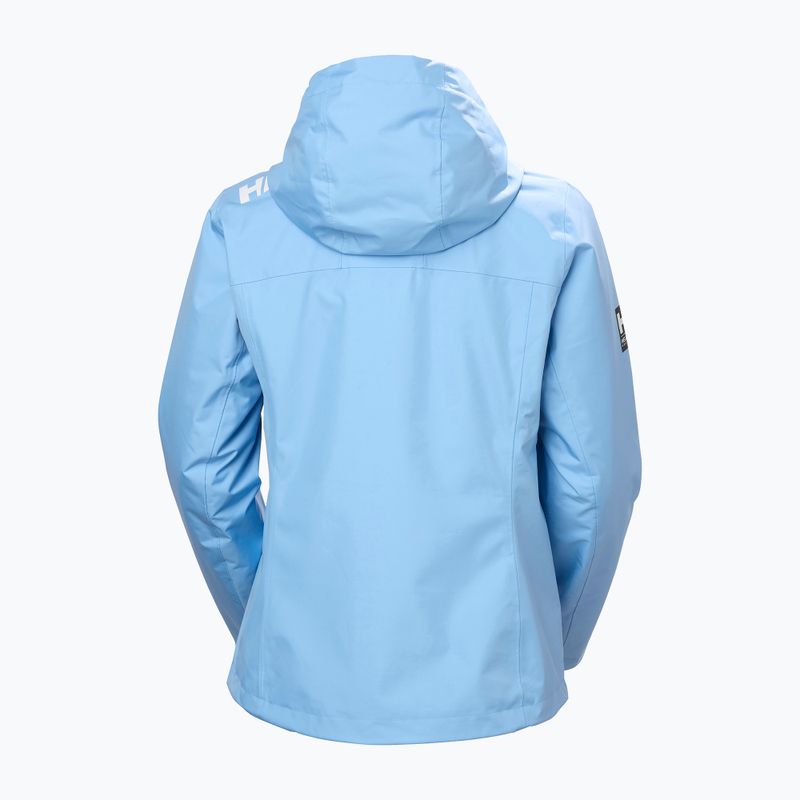 Women's sailing jacket Helly Hansen Crew Hooded Midlayer 2.0 bright blue 8