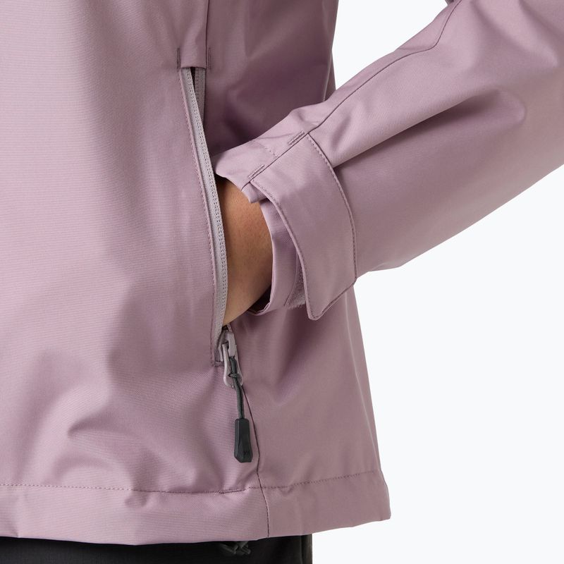 Women's sailing jacket Helly Hansen Crew Hooded Midlayer 2.0 purple play 6