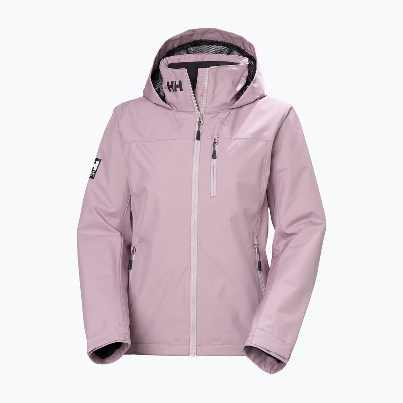 Women's sailing jacket Helly Hansen Crew Hooded Midlayer 2.0 purple play 8