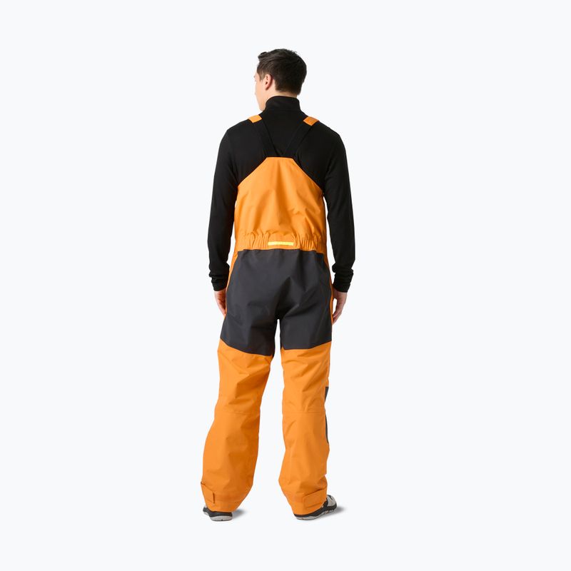 Men's sailing trousers Helly Hansen Pier 4.0 Bib ignite orange 2