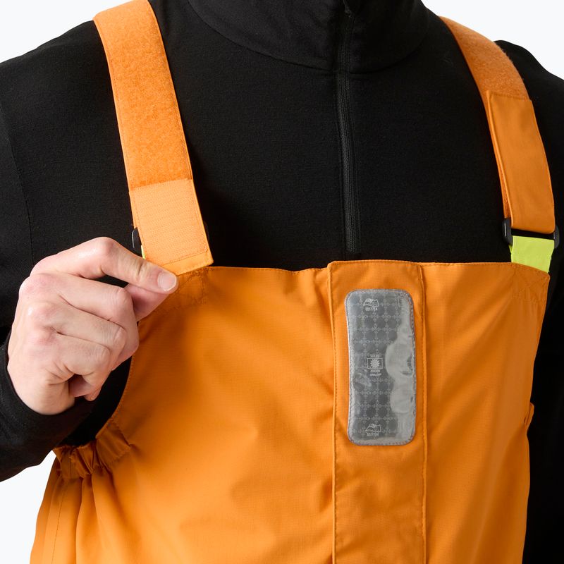 Men's sailing trousers Helly Hansen Pier 4.0 Bib ignite orange 3