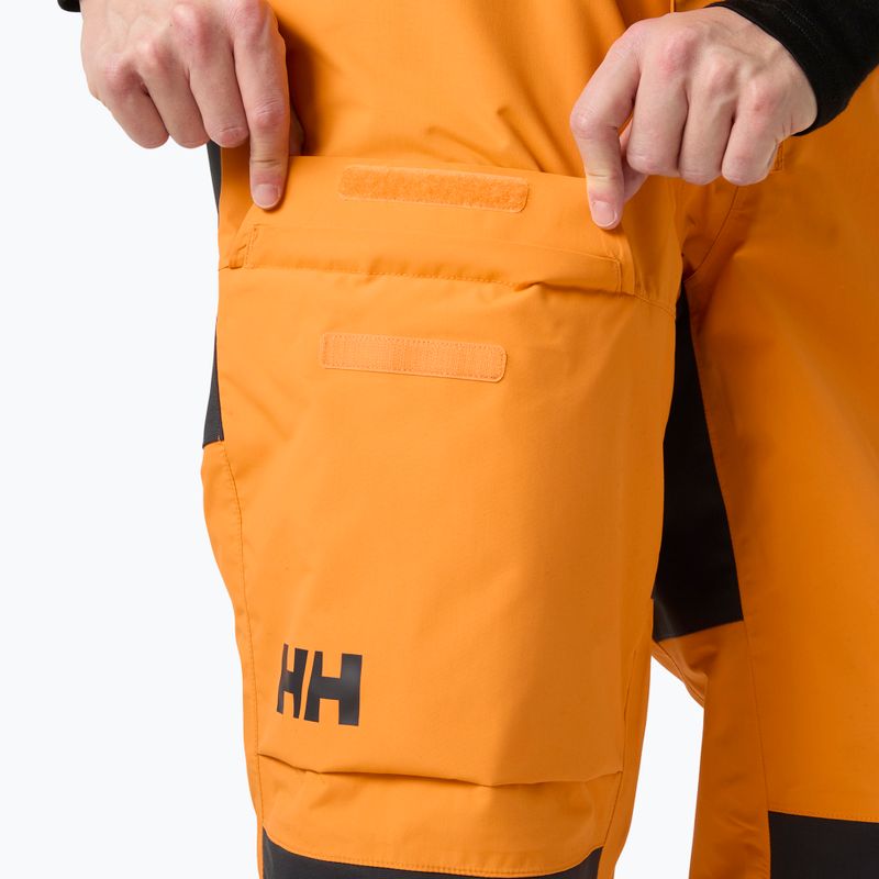 Men's sailing trousers Helly Hansen Pier 4.0 Bib ignite orange 4