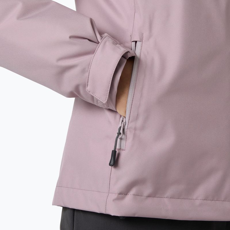 Women's sailing jacket Helly Hansen Crew Hooded Pile purple clay 6