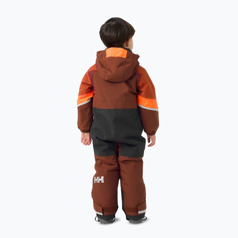 Children's ski suit Helly Hansen Rider 3.0 Ins iron oxide 4