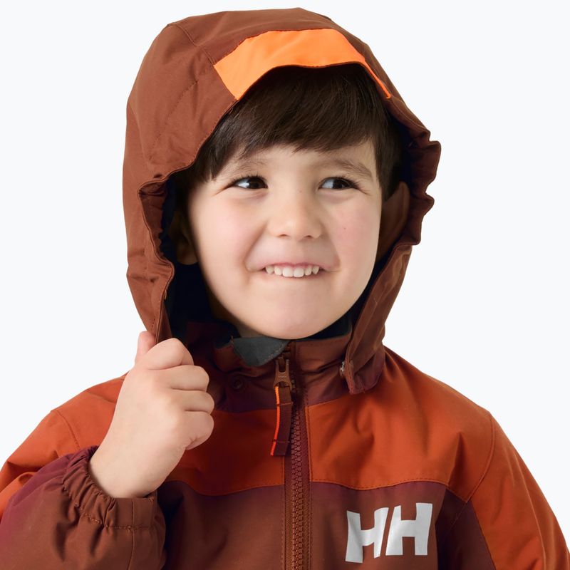 Children's ski suit Helly Hansen Rider 3.0 Ins iron oxide 5