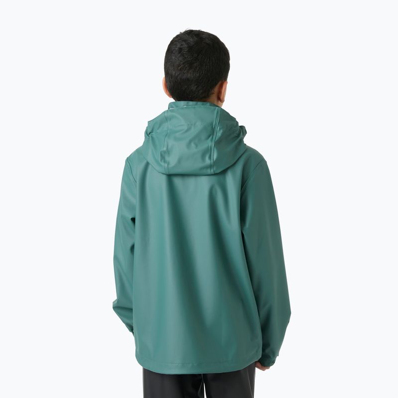Children's sailing jacket Helly Hansen Moss opal green 2