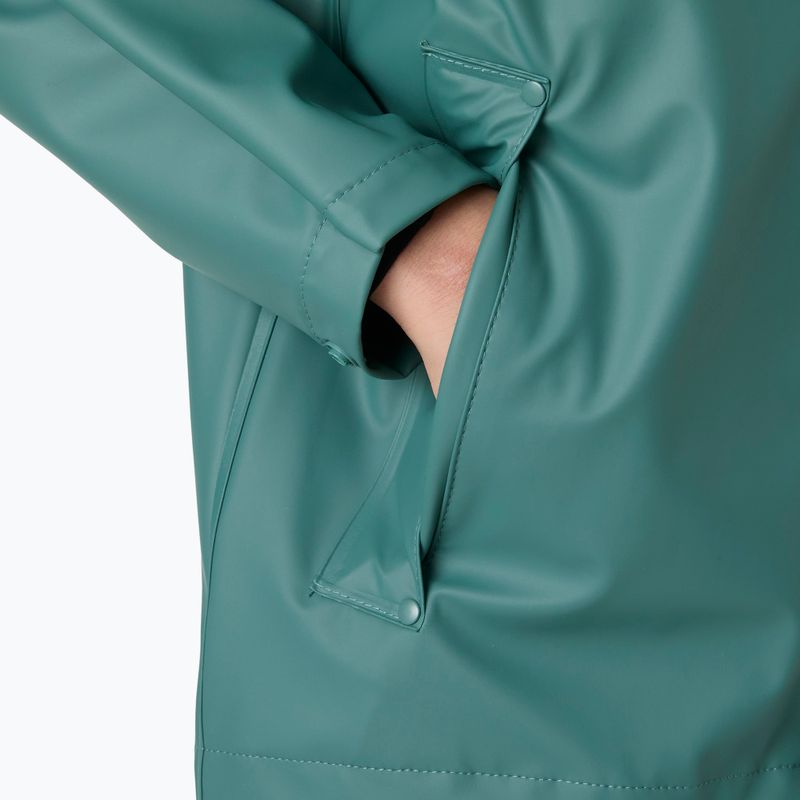 Children's sailing jacket Helly Hansen Moss opal green 4