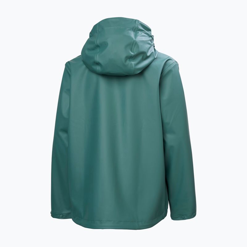Children's sailing jacket Helly Hansen Moss opal green 6