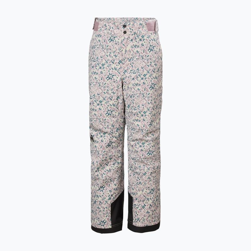 Children's ski trousers Helly Hansen Diamond purple clay aop 5