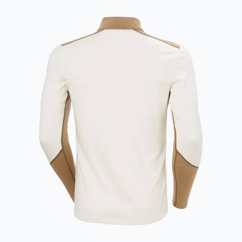 Men's thermal sweatshirt Helly Hansen Lifa Merino Midweight 1/2 Zip snow monogram aop 6