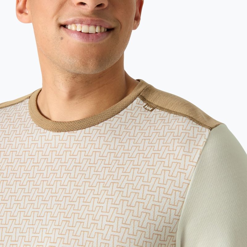 Men's thermal sweatshirt Helly Hansen Lifa Merino Midweight Crew snow monogram aop 3