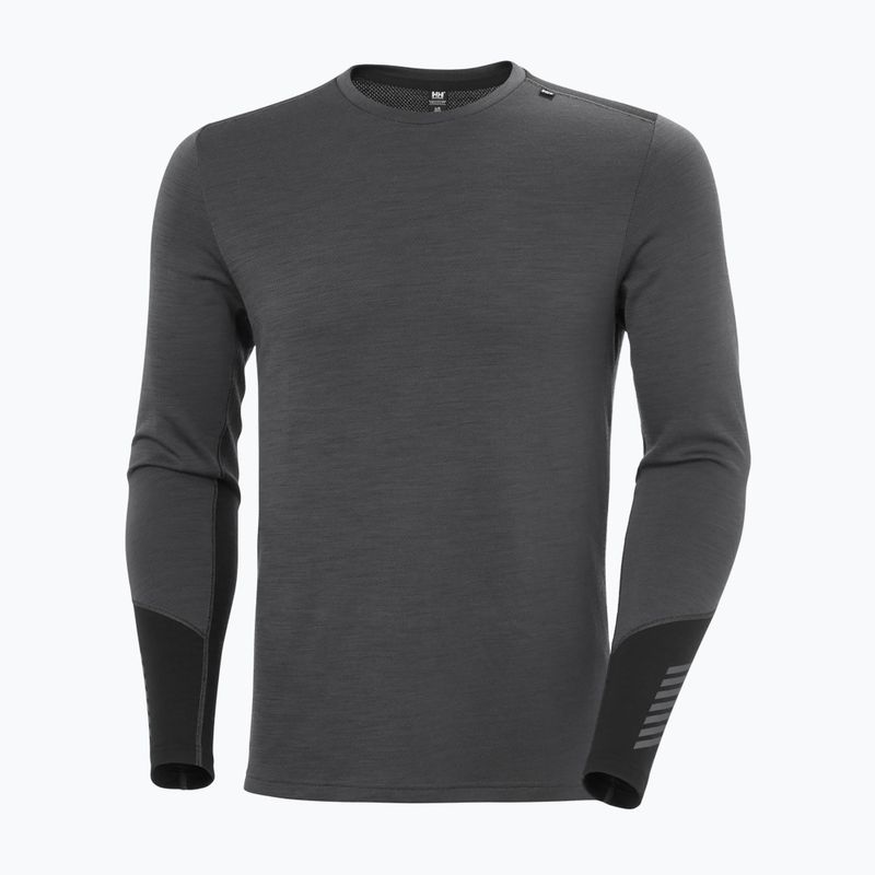 Men's thermal sweatshirt Helly Hansen Lifa Merino Midweight Crew thunder grey 5