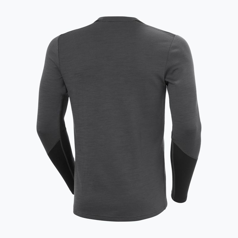 Men's thermal sweatshirt Helly Hansen Lifa Merino Midweight Crew thunder grey 6