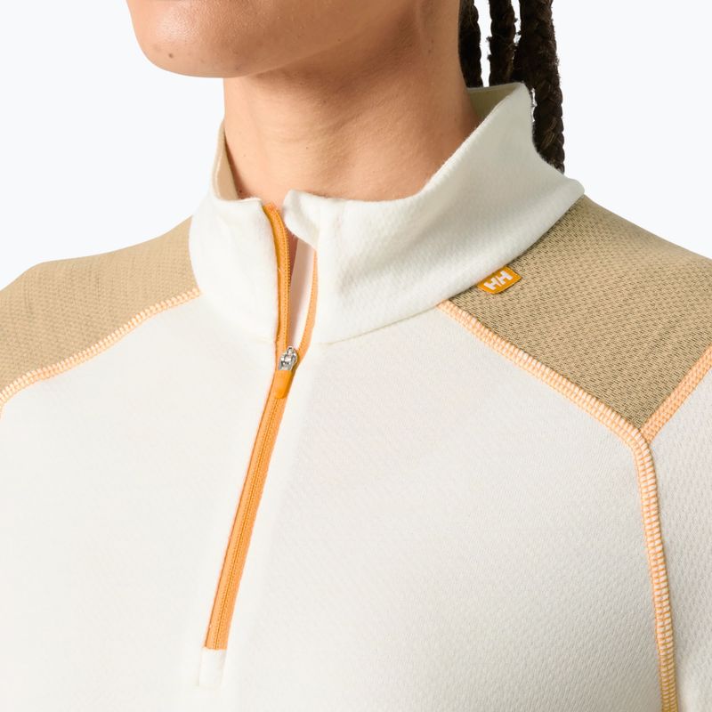 Women's thermal sweatshirt Helly Hansen Lifa Merino Midweight 1/2 Zip snow 3