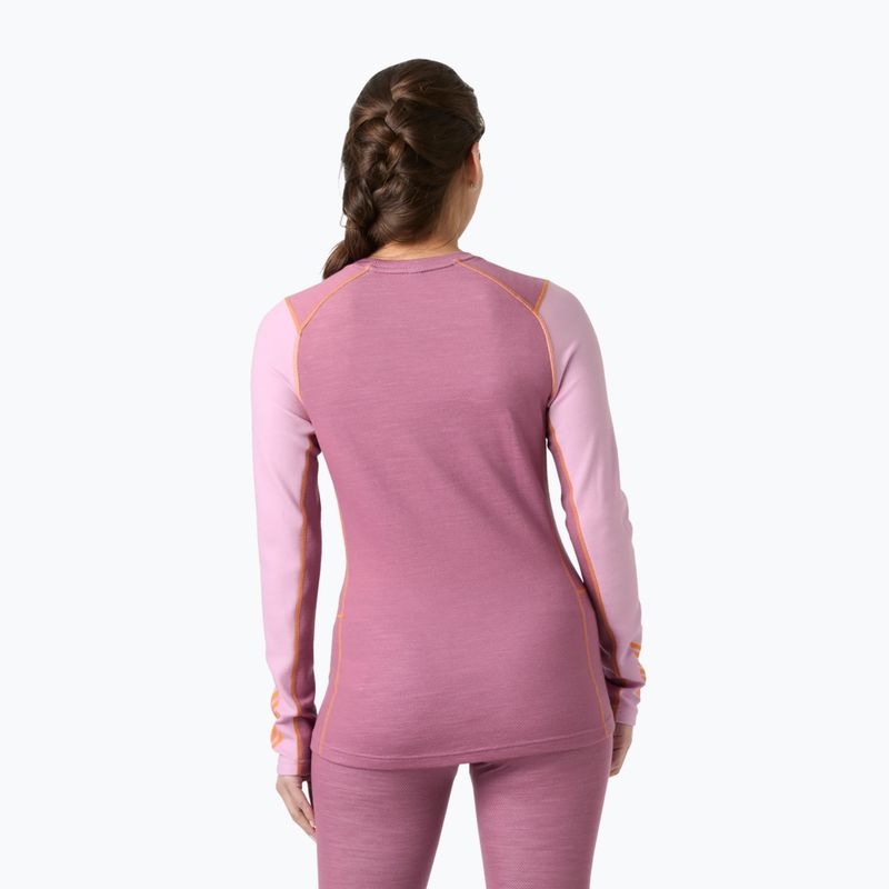 Women's thermal sweatshirt Helly Hansen Lifa Merino Midweight Gra cherry blossom new nordic 2
