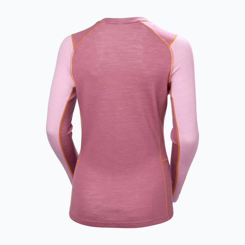 Women's thermal sweatshirt Helly Hansen Lifa Merino Midweight Gra cherry blossom new nordic 6
