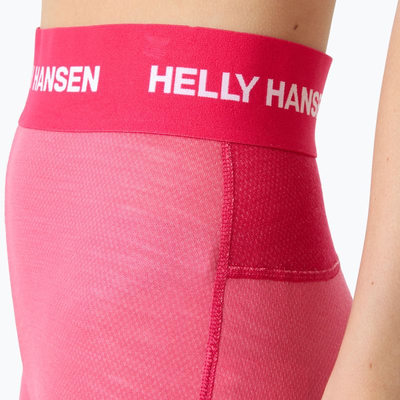 Women's thermal trousers Helly Hansen Lifa Merino Midweight hot pink 3