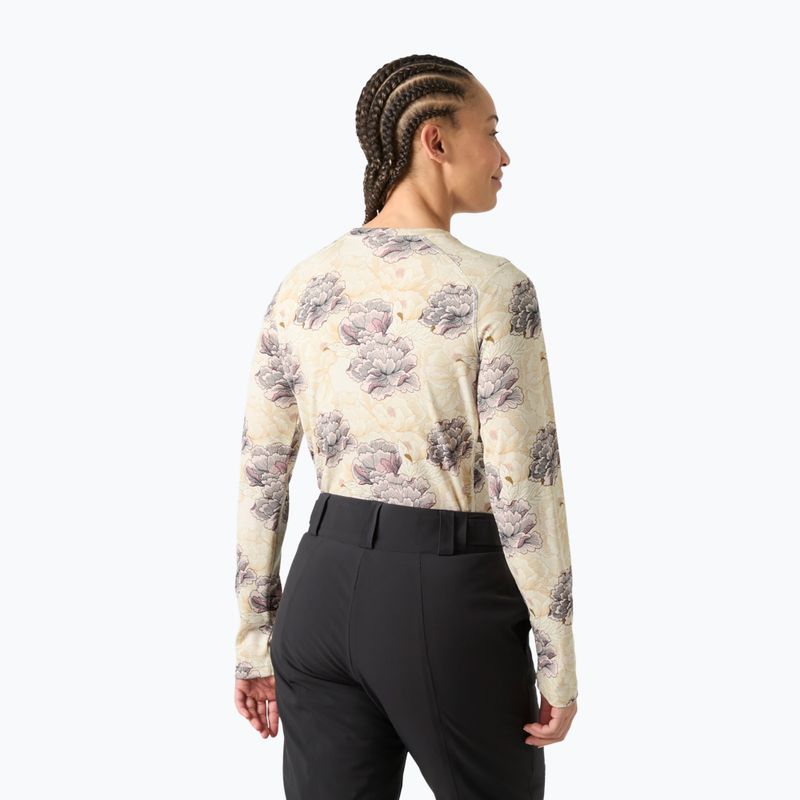 Women's thermal sweatshirt Helly Hansen Lifa Active purple clay sakura aop 2