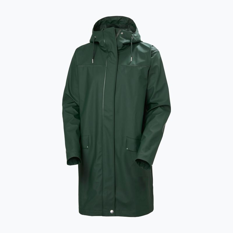 Women's raincoat Helly Hansen Moss Rain Coat dark jungle 6
