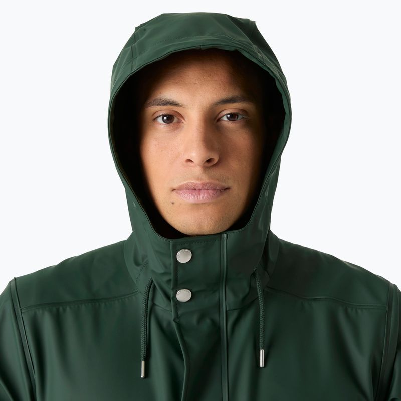 Men's rain jacket Helly Hansen Moss Rain Coat dark jungle 3