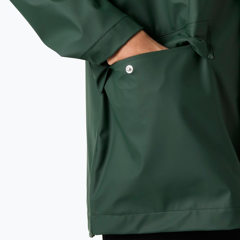 Men's rain jacket Helly Hansen Moss Rain Coat dark jungle 5