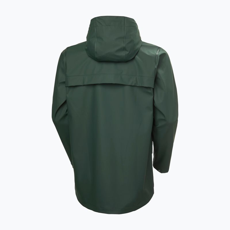 Men's rain jacket Helly Hansen Moss Rain Coat dark jungle 7