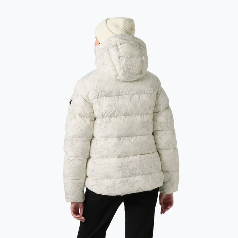 Women's insulated jacket Helly Hansen Active Puffy cream new nordic aop 2
