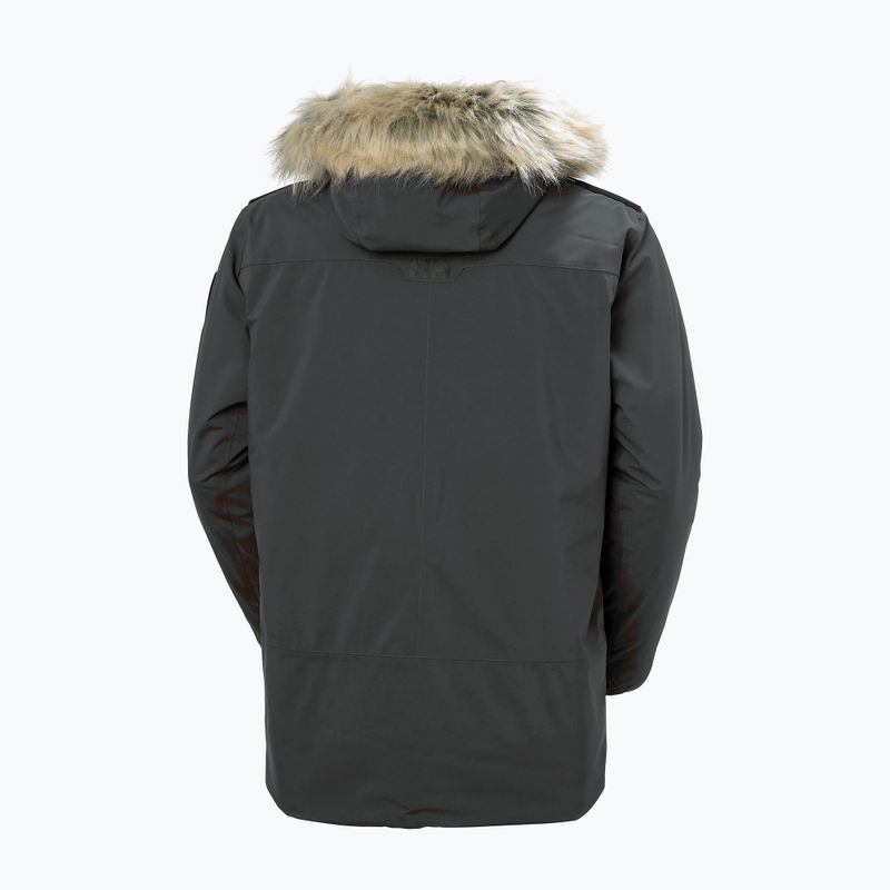 Men's winter jacket Helly Hansen Reine Parka thunder grey 9