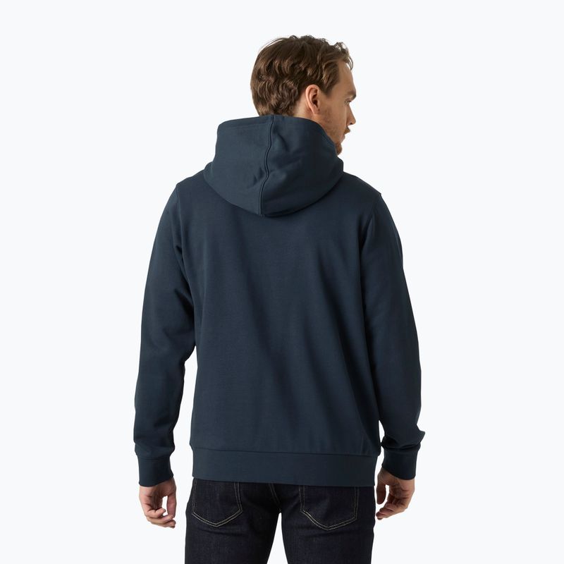 Men's sweatshirt Helly Hansen HH Logo Hoodie navy 2