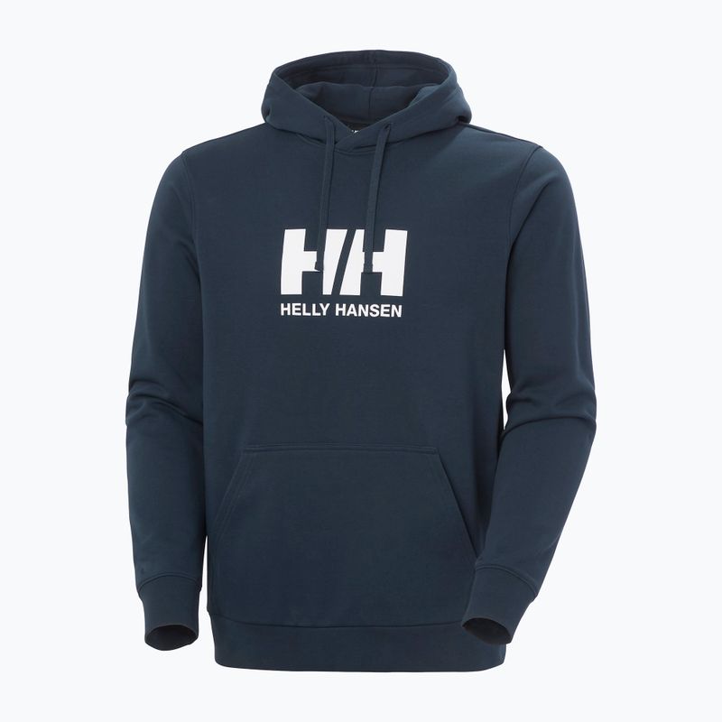 Men's sweatshirt Helly Hansen HH Logo Hoodie navy 4