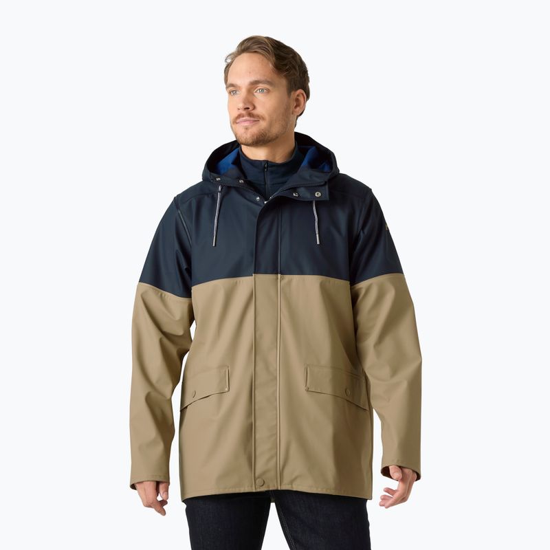 Men's sailing jacket Helly Hansen Moss Block Coat pebble