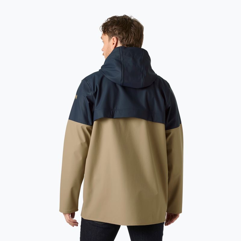 Men's sailing jacket Helly Hansen Moss Block Coat pebble 2
