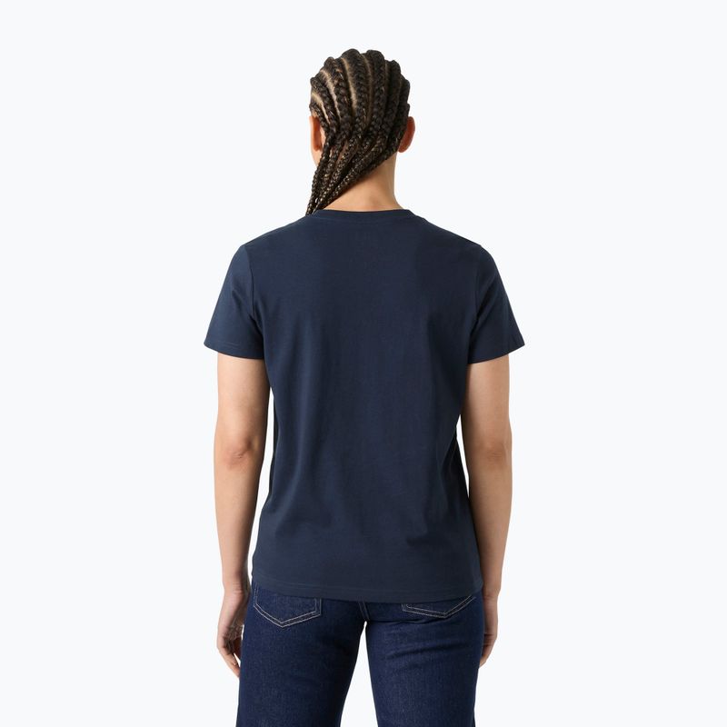 Women's T-shirt Helly Hansen Logo 3.0 SS navy 2