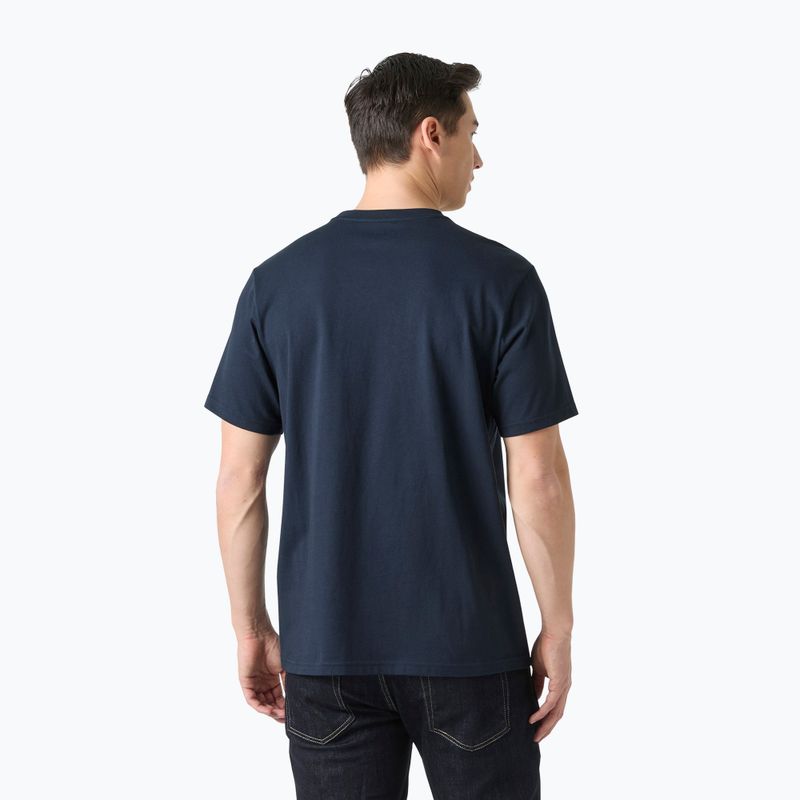 Men's T-shirt Helly Hansen Logo 3.0 SS navy 2