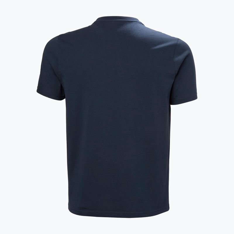 Men's T-shirt Helly Hansen Logo 3.0 SS navy 5