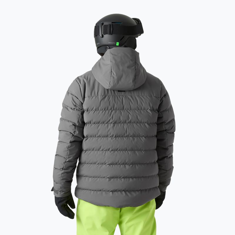Men's ski jacket Helly Hansen Bossanova Puffy thunder grey 2