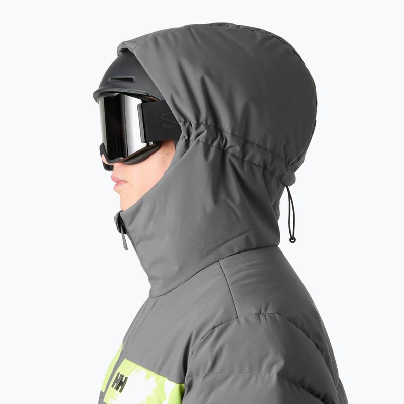 Men's ski jacket Helly Hansen Bossanova Puffy thunder grey 3